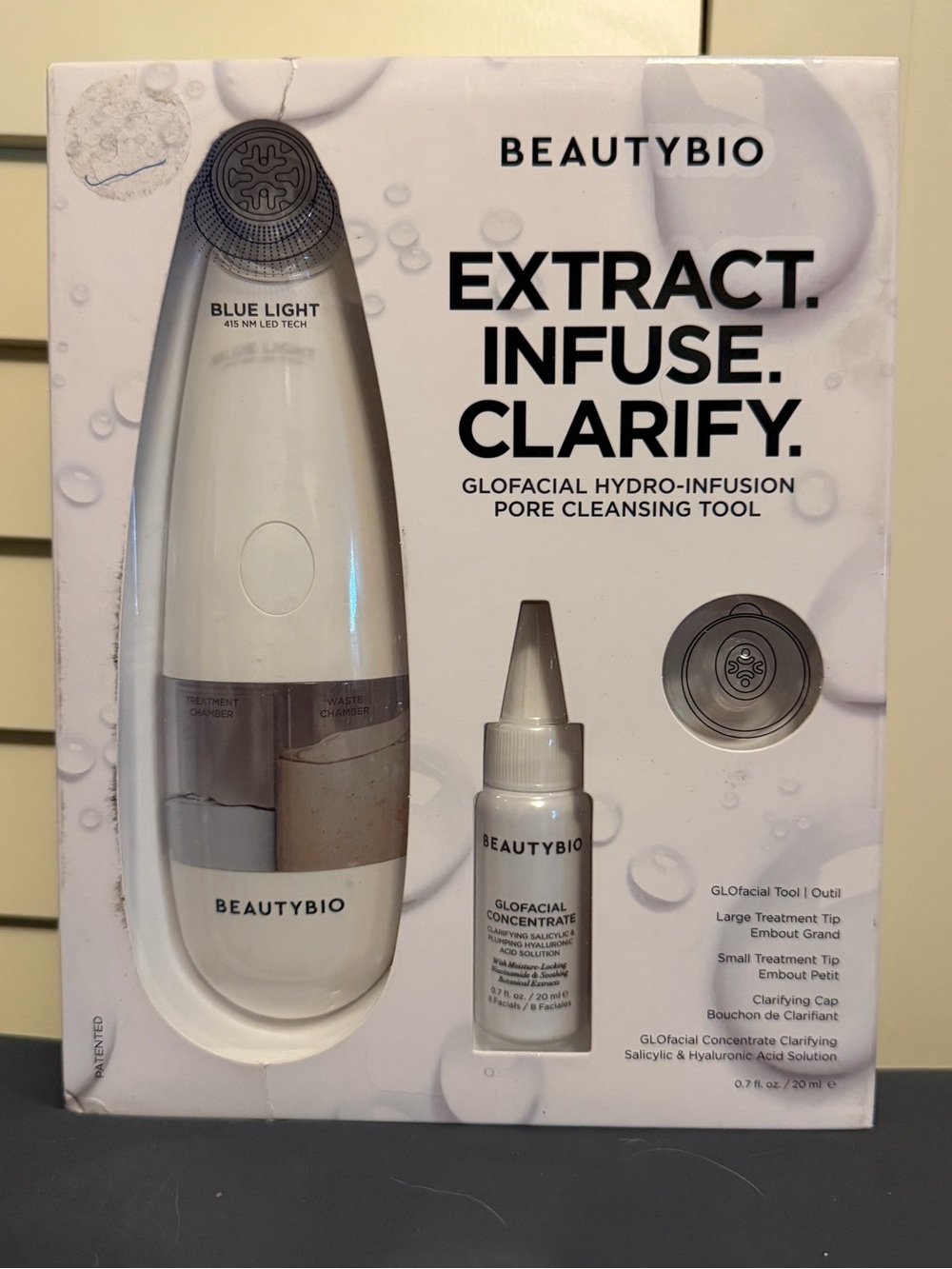 BeautyBio GloFacial Hydro-Infusion Pore Cleansing Tool
